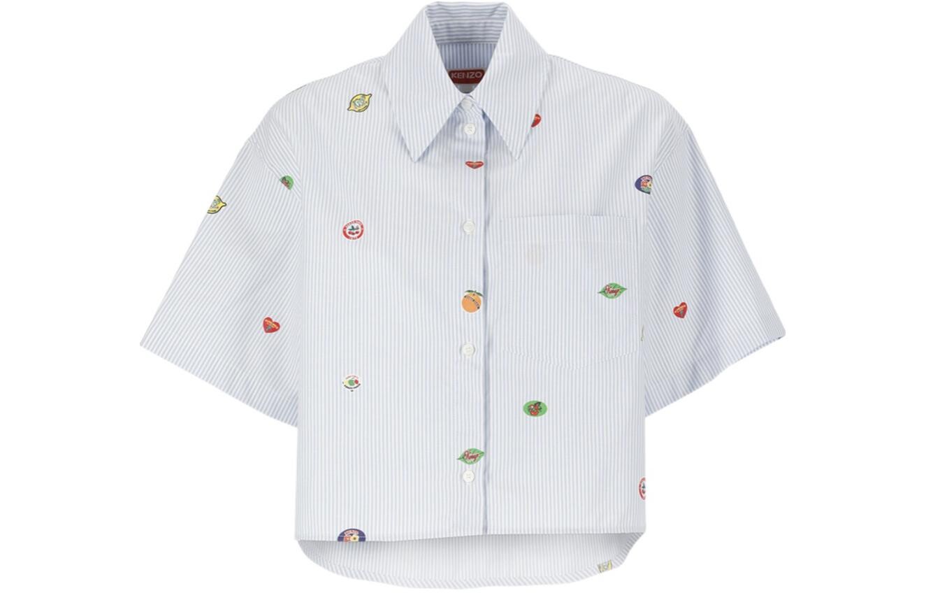 

Рубашка женская синий Kenzo