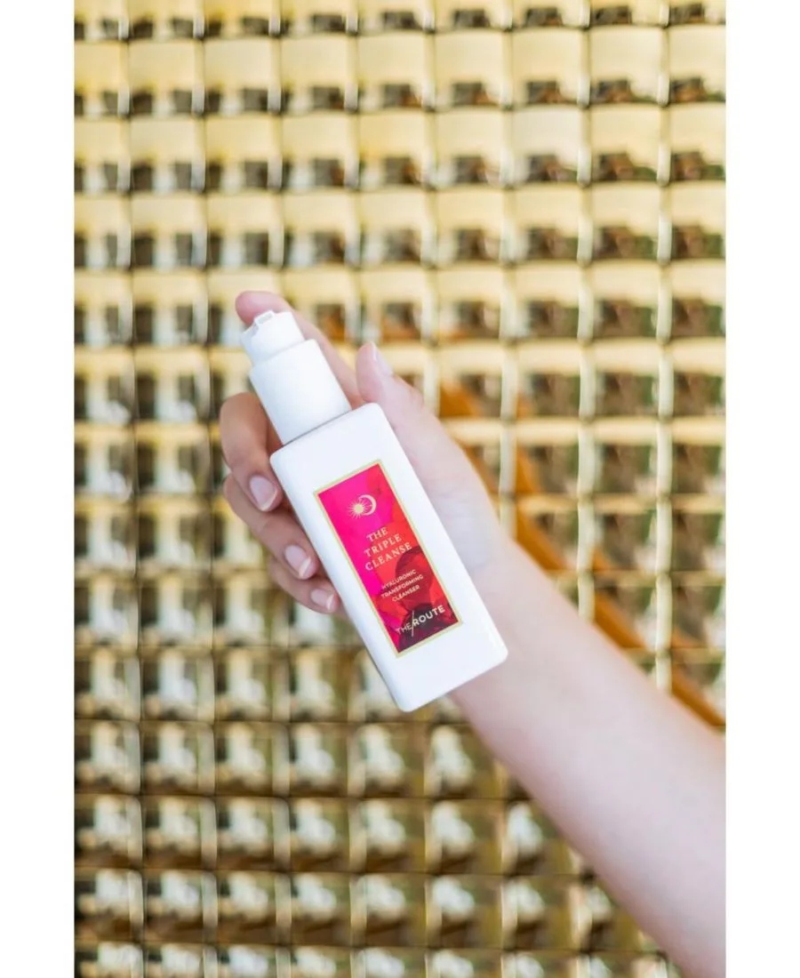 Крем для лица SPF THE ROUTE BEAUTY Тройное очищение - Средство для умывания 3 в, /,0 жидких унций — фото 3