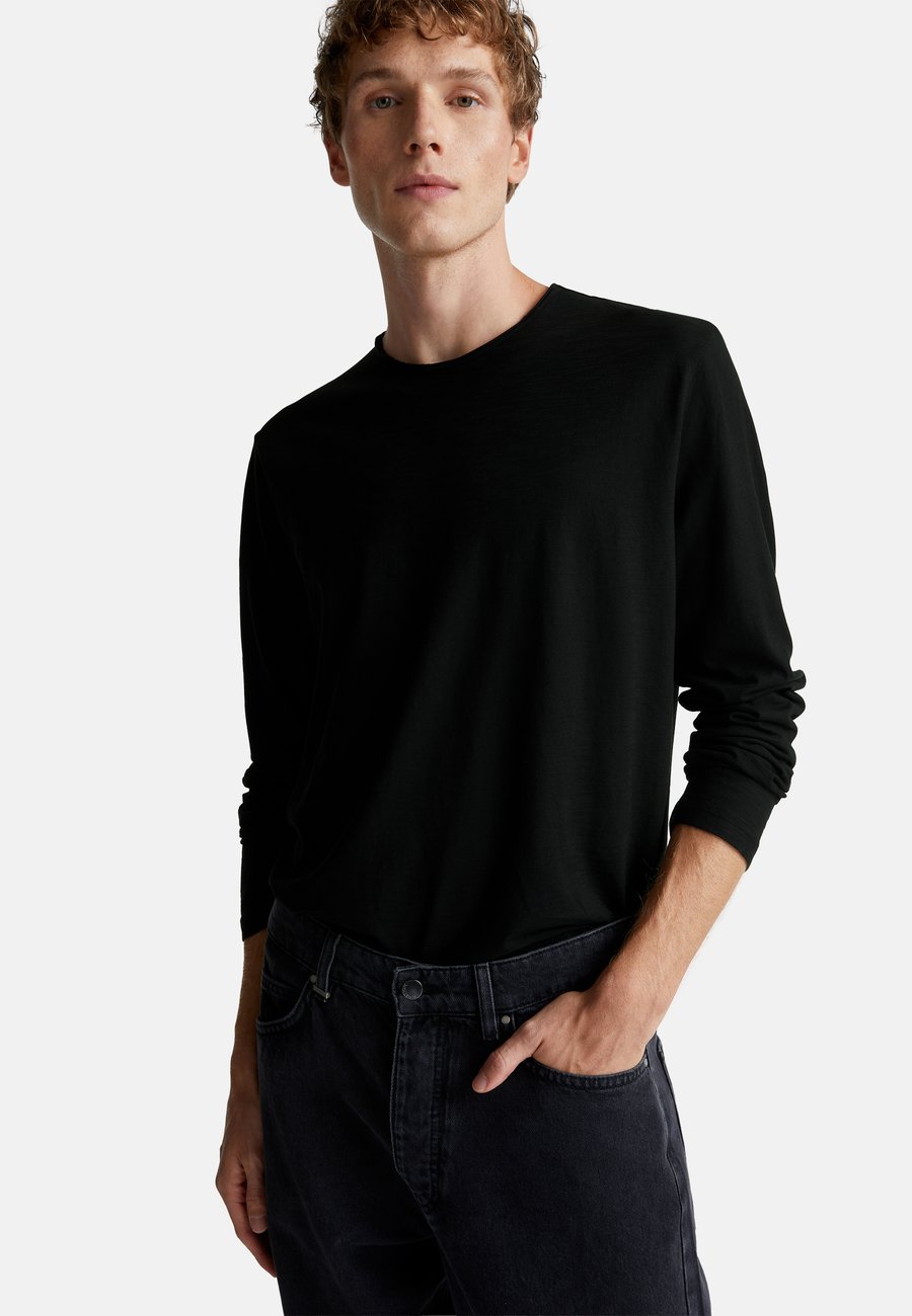 

Топ United Colors of Benetton Long sleeved top, Black