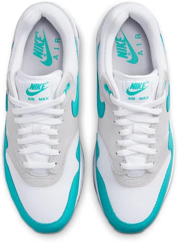 Мужские кроссовки Nike Air Max 1, белый/черный/серый — фото 4