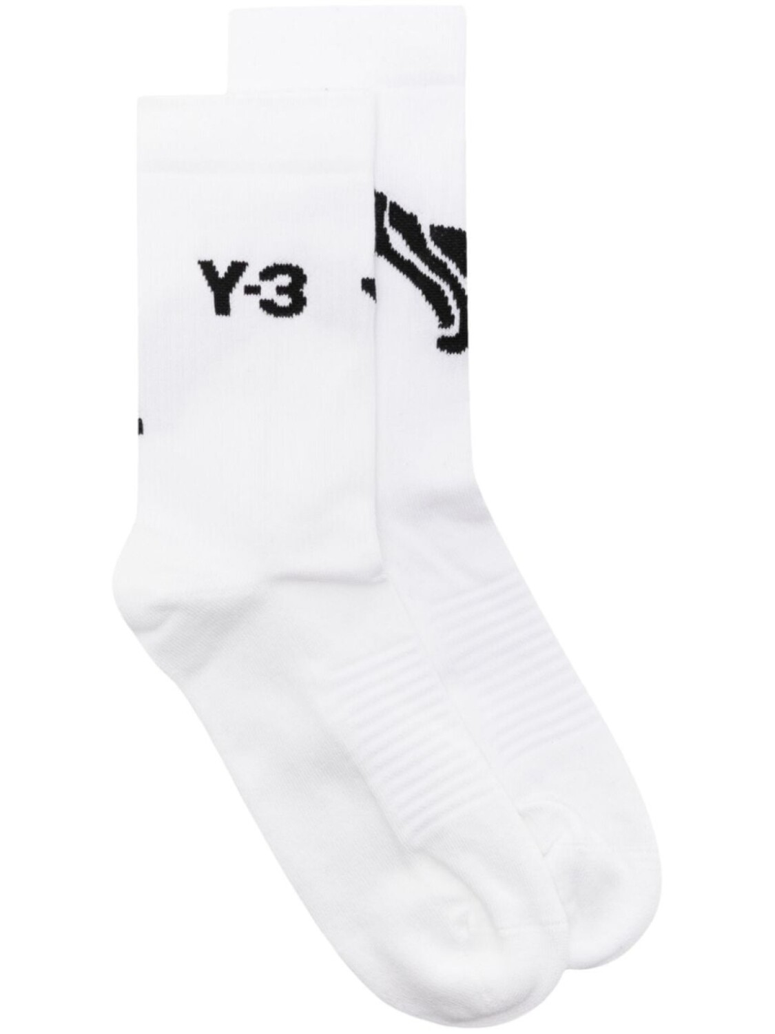 

Y-3 носки с логотипом из коллаборации с adidas, белый