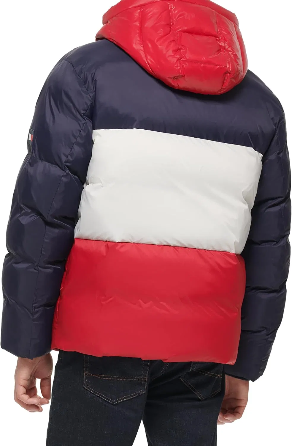 Мужская стеганая куртка-пуховик Tommy Hilfiger — фото 4