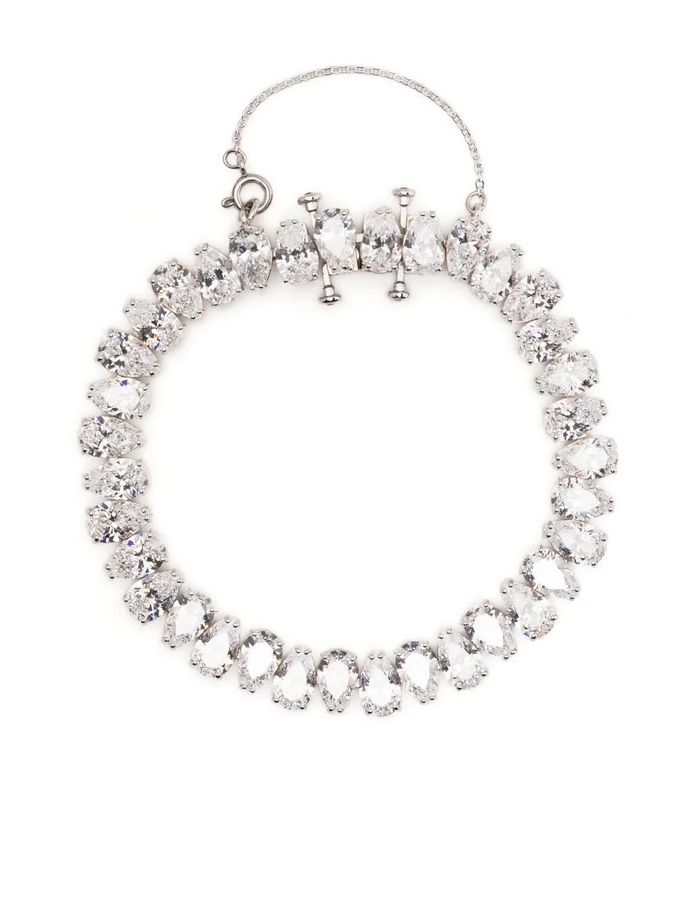 

Браслет Millenia с кристаллами Swarovski, серебяный