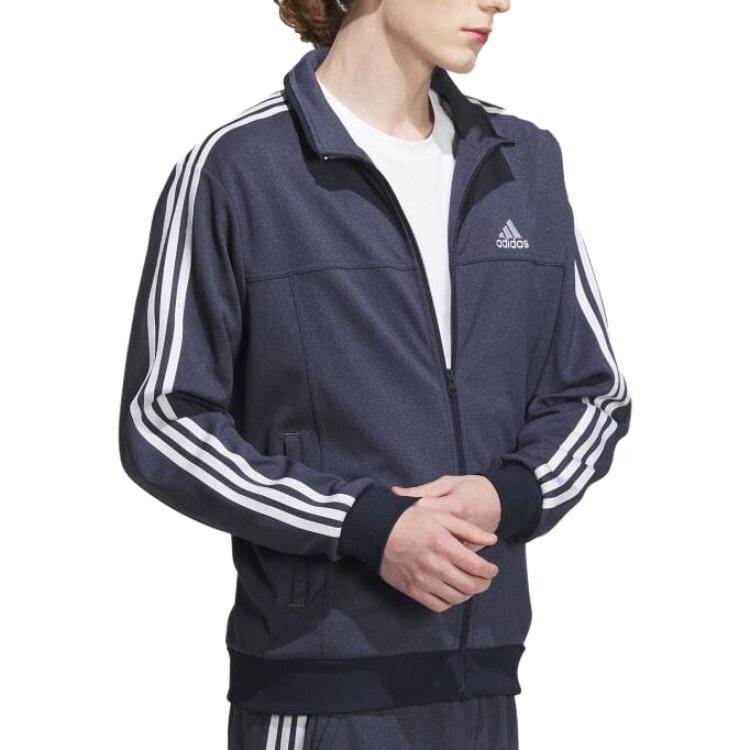 Куртка мужская чернильно-синяя Adidas, синий — фото 4