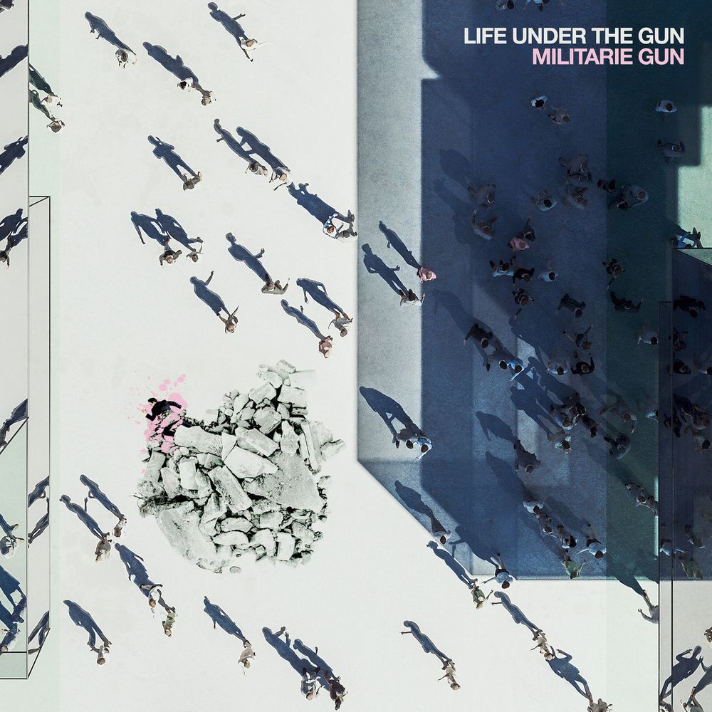 

Виниловая пластинка LP Life Under The Gun [Translucent Cobalt Colored Vinyl] - Militarie Gun