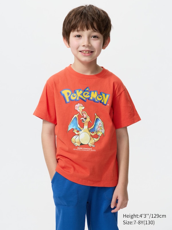 Футболка UT Pokémon Uniqlo, 15 red — фото 2