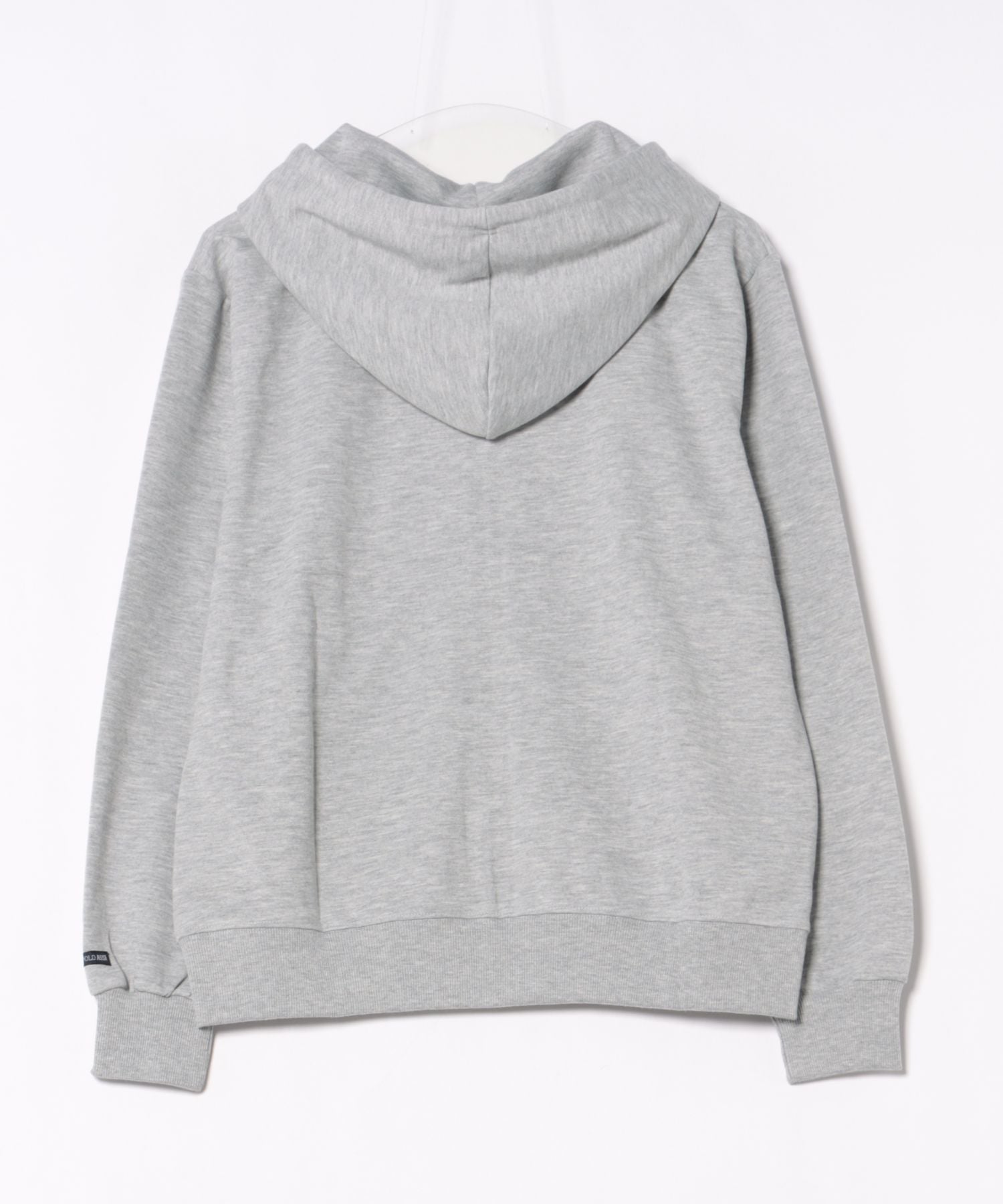 Американская ассоциация поло / (Запад) Картонная толстовка на молнии U.S. Polo Assn., Heather Gray — фото 2