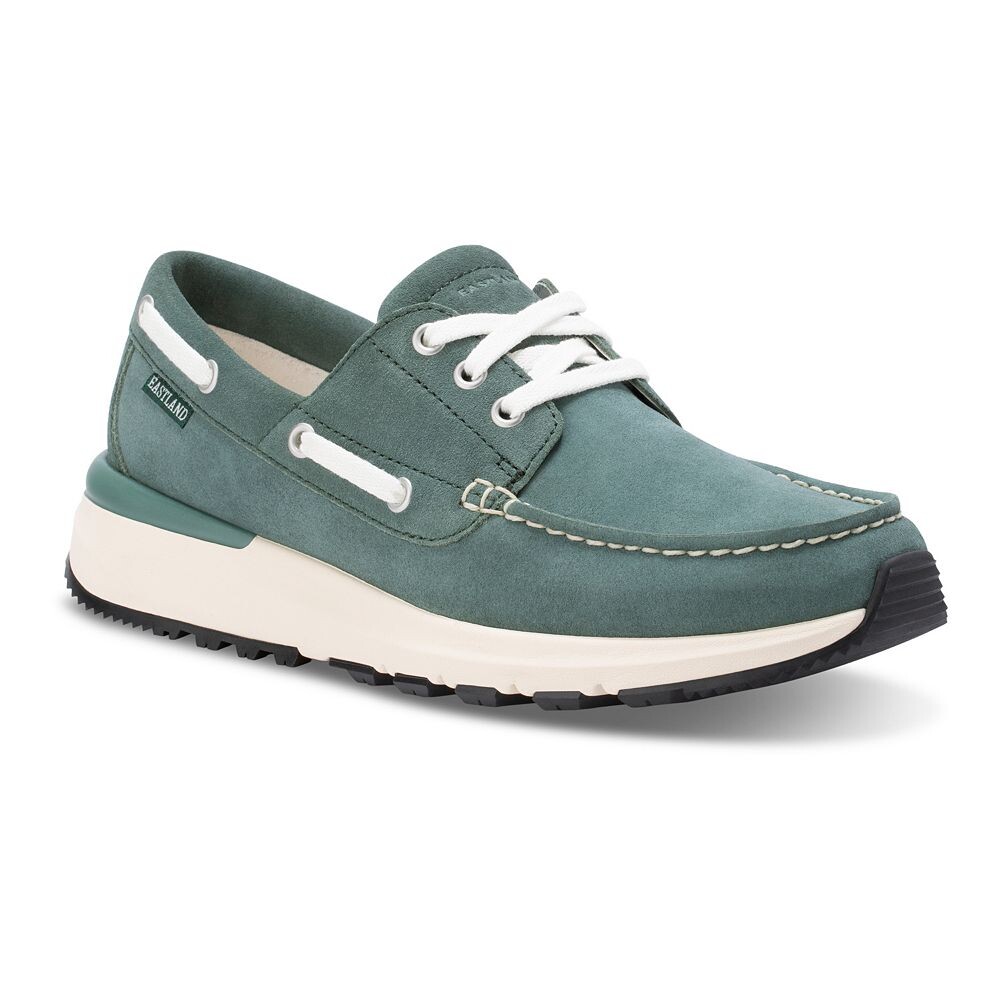

Мужские кожаные топсайдеры Eastland Leap Trainer, цвет Sage