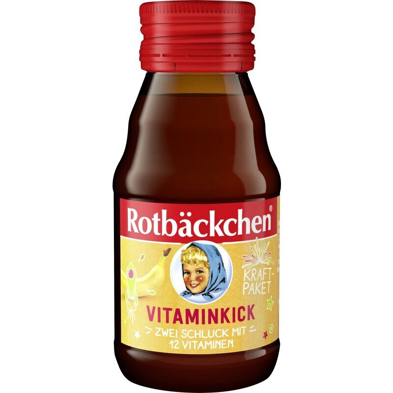 

Дорожный размер Витамина Кик Шот Rotbäckchen, 60 ml