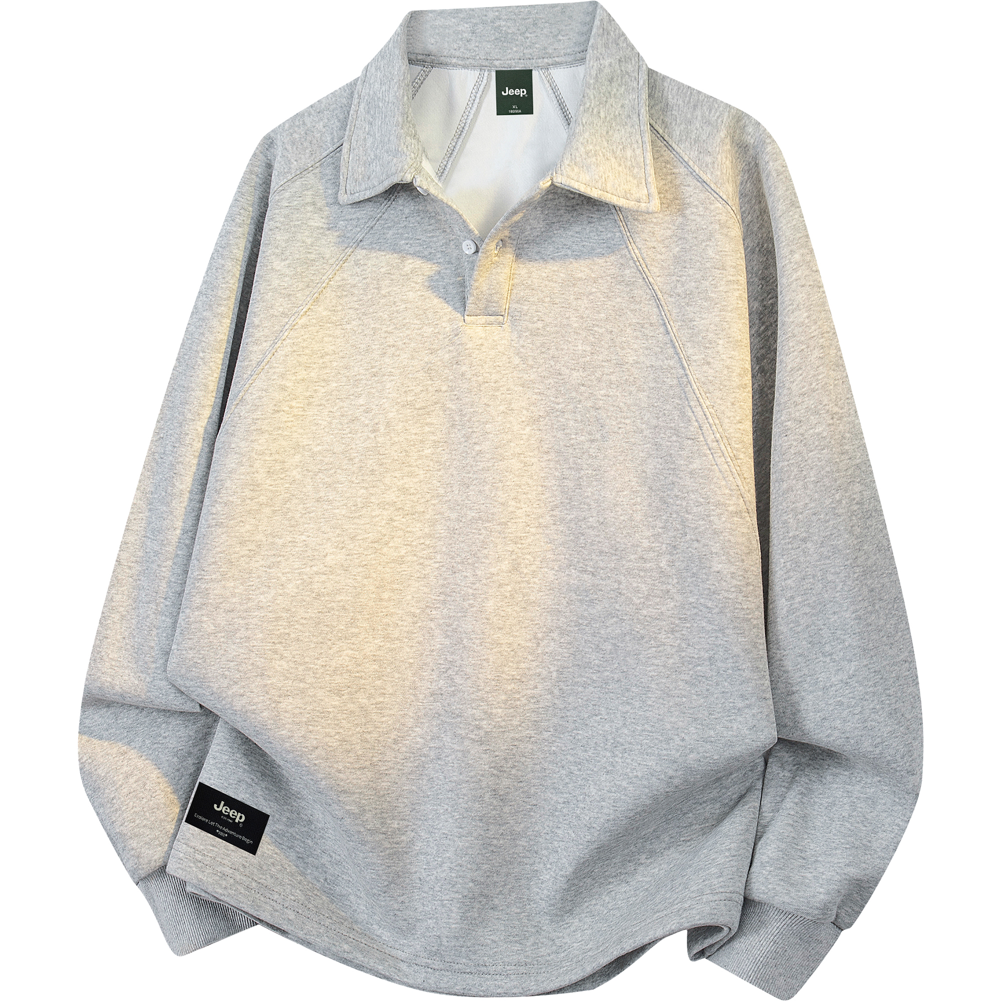 

Свитшот Moxima Lifestyle Unisex Jeep, heather серый