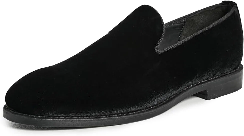 Лоферы мужские Allen Edmonds Robinson Velvet, Black Velvet