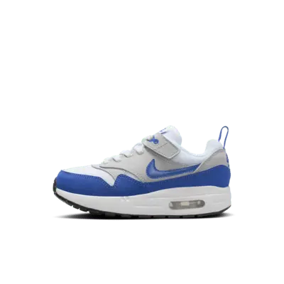 

Кроссовки Nike Air Max 1 EasyOn, цвет White/Neutral Grey/Black/Game Royal