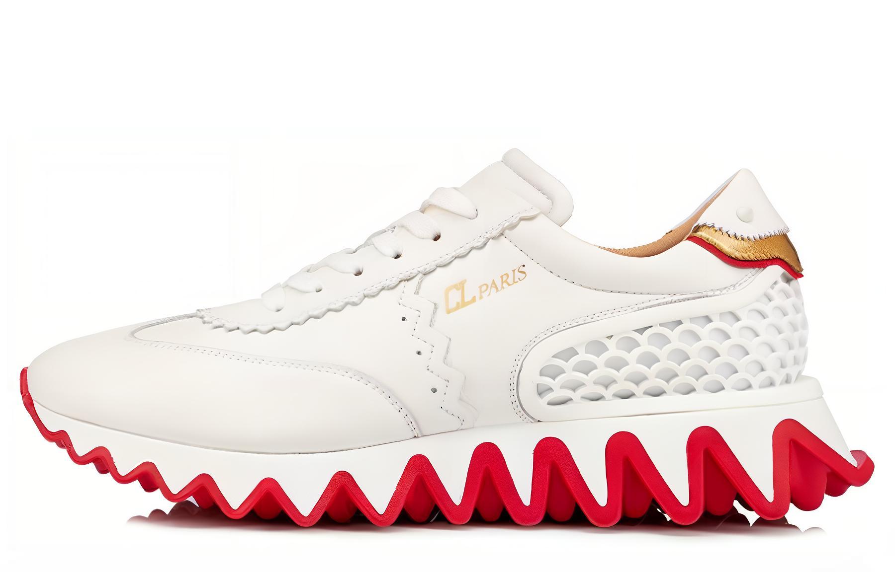 

Loubishark Low 'Белый Красный' Christian Louboutin