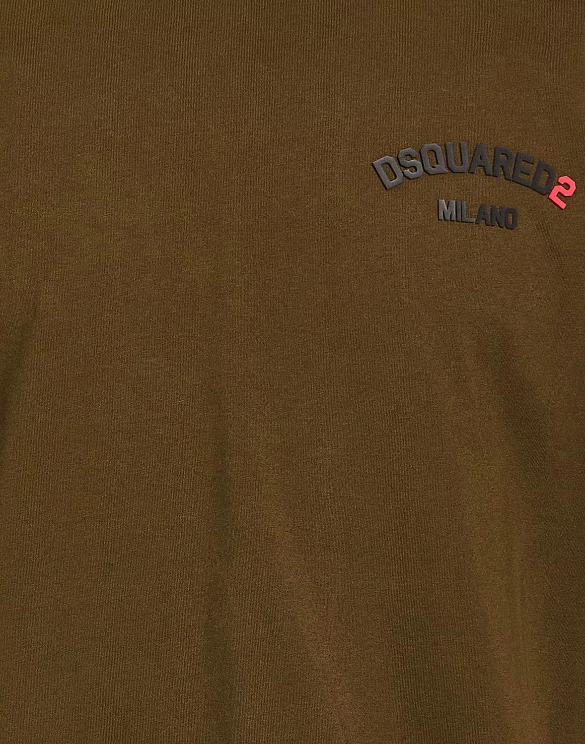 Футболка зеленая DSQUARED2 — фото 4