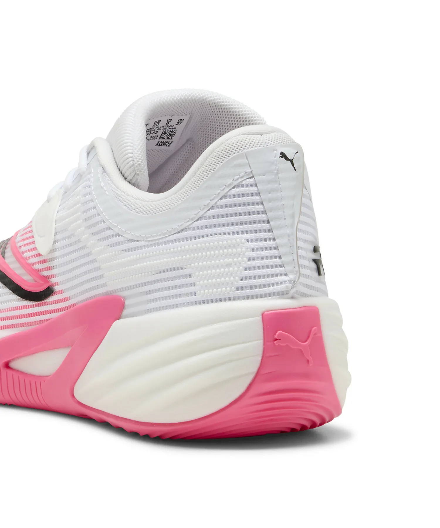 Мужские баскетбольные кроссовки с технологией NITRO All-Pro NITRO 2 PUMA бело-розовые — фото 3