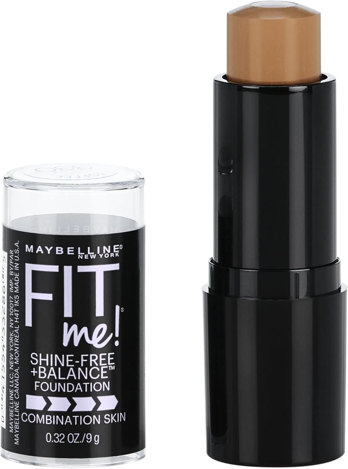 Тональный стик Maybelline Fit Me Shine Free + Balance, матовый, toffee, 0.32 oz