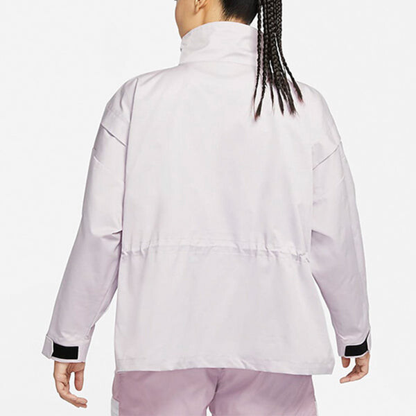 Куртка sw collection essentials m65 повседневная однотонная стойка воротник спортивная куртка Nike, серый — фото 3