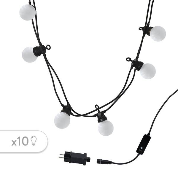 

LICHTERKETTE 5.7M PARTY MILKY, белый