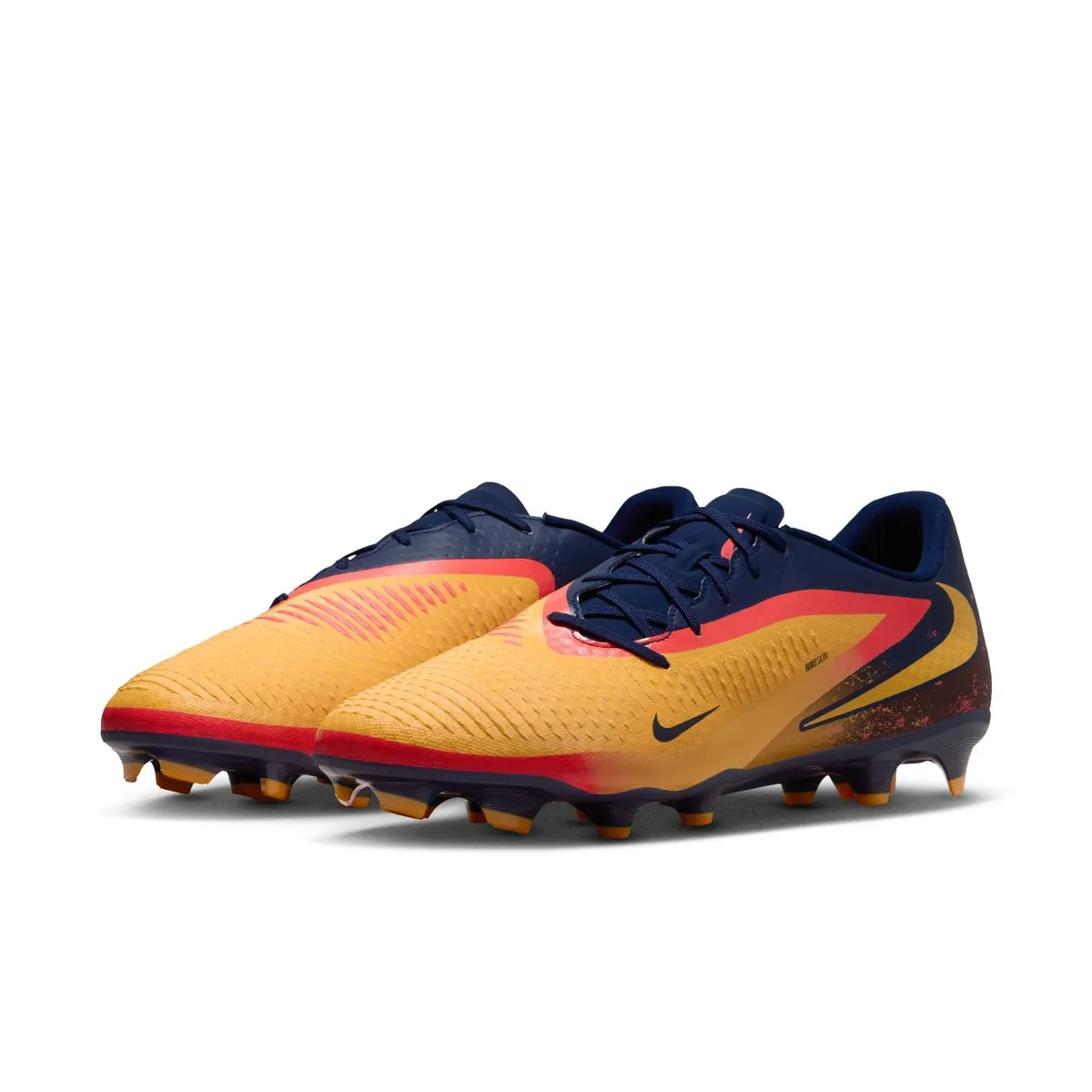 Мужские футбольные бутсы PHANTOM 6 LOW ACAD FG/MG EH Nike, оранжевый — фото 3