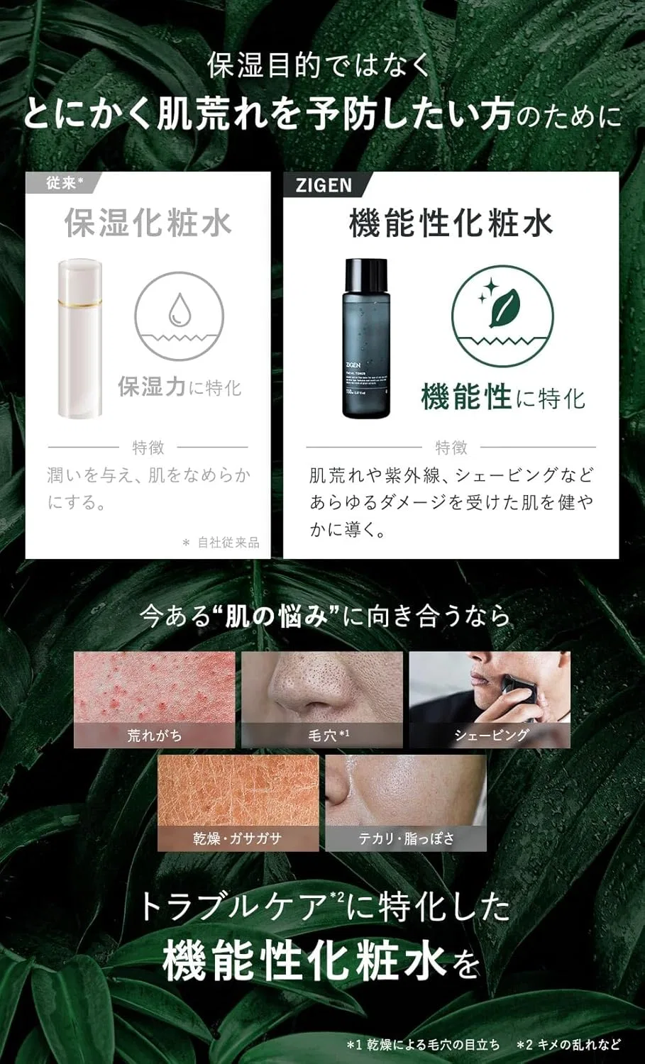 Лосьон Zigen — Для лица Men's Lotion, , без отдушки, 150 мл — фото 4