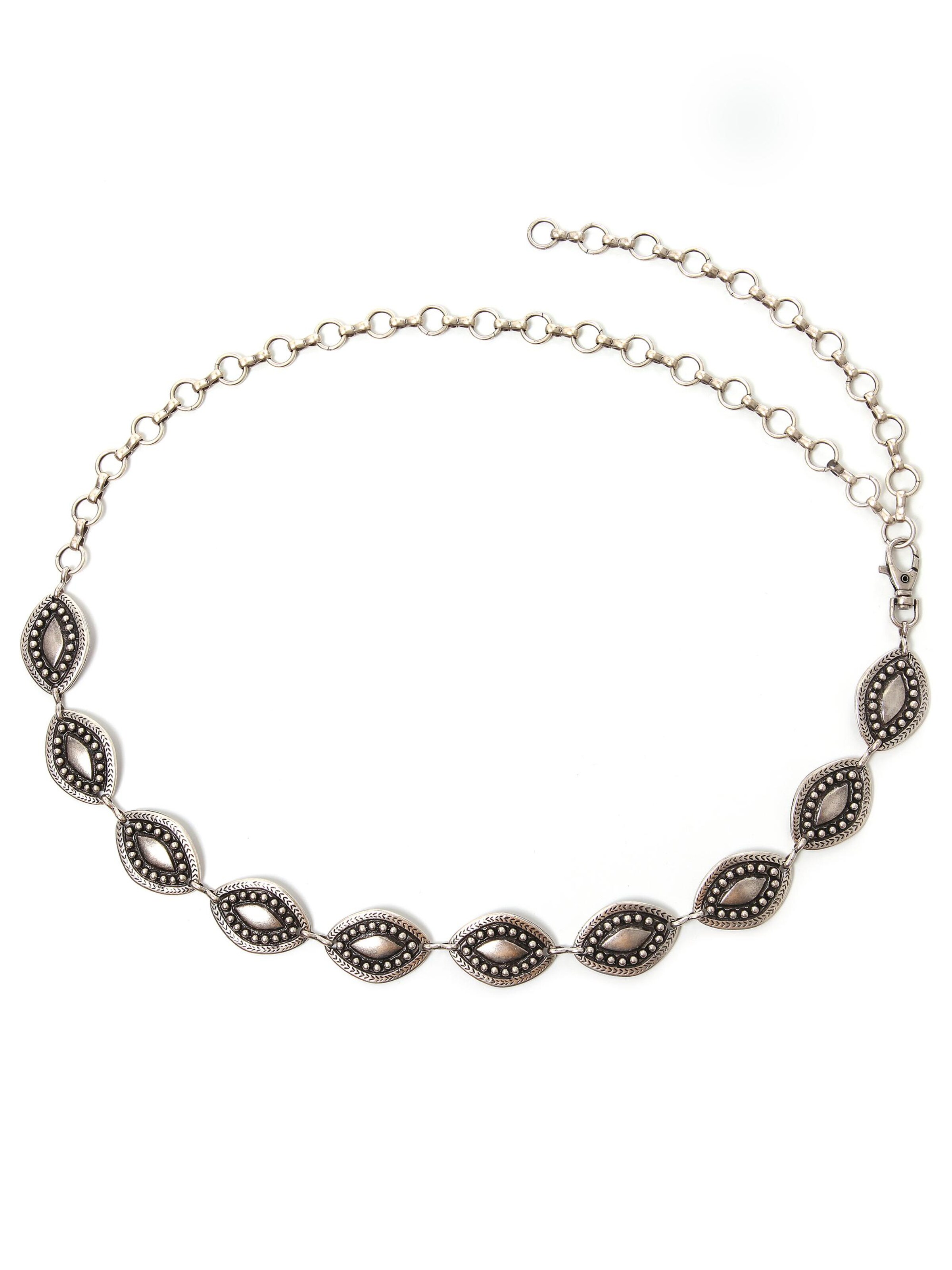 

COLLEZIONE ALESSANDRO Ремень 'Enrica' в цвете Silver