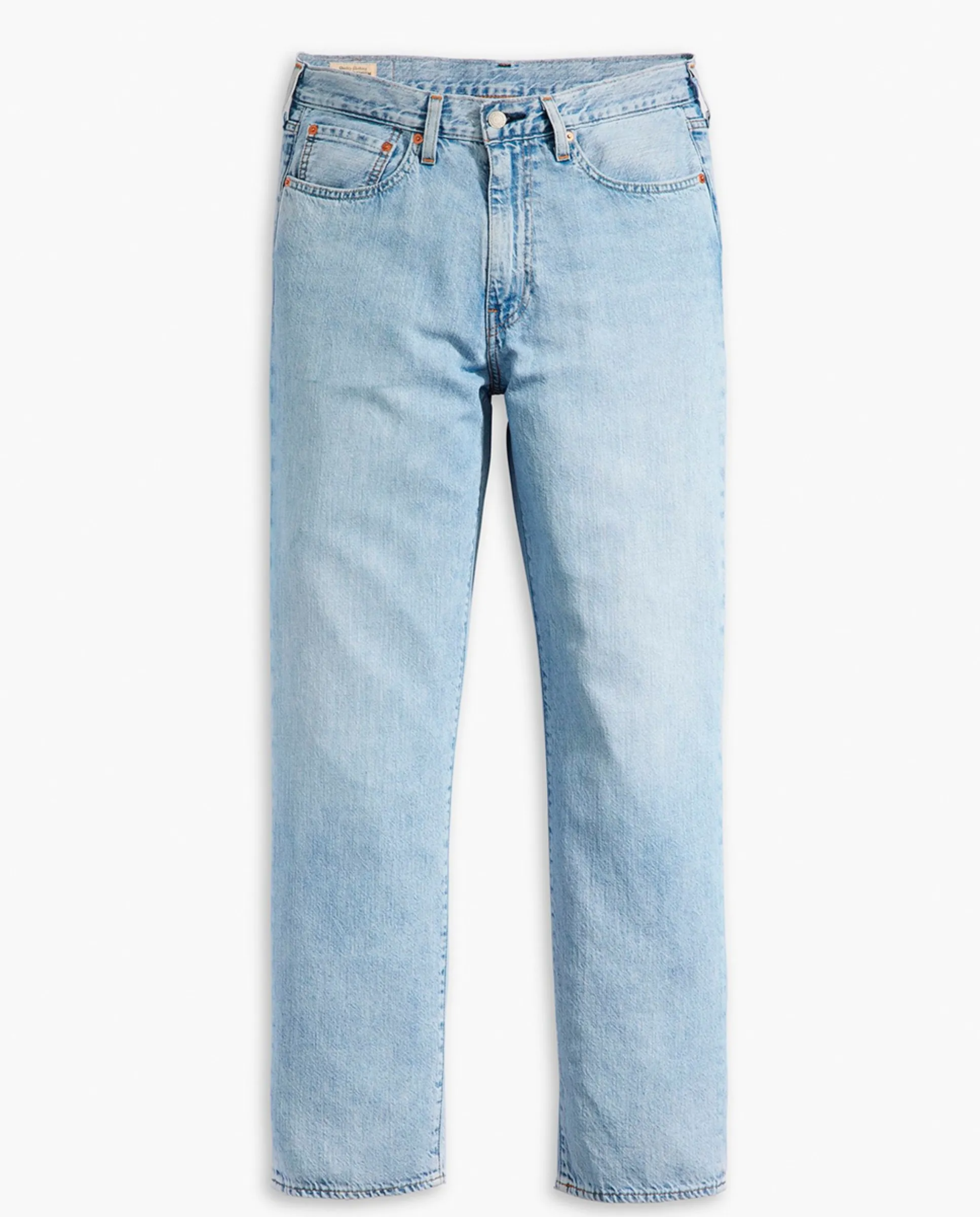 Мужской ковбой 568 Свободный прямой Levi'S, светло-голубой — фото 4