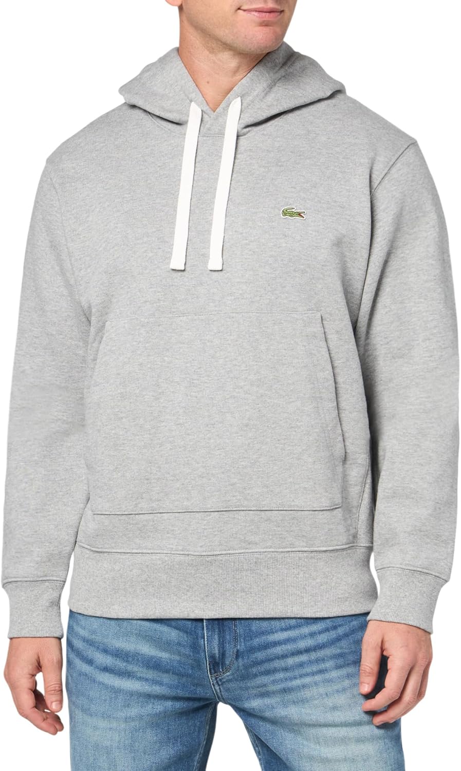 

Толстовка Lacoste Unisex из органического хлопка, Heather Wall Chine