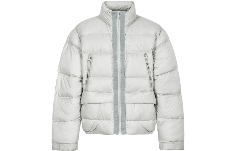 

Приталенная куртка с высоким воротником C2H4, серый