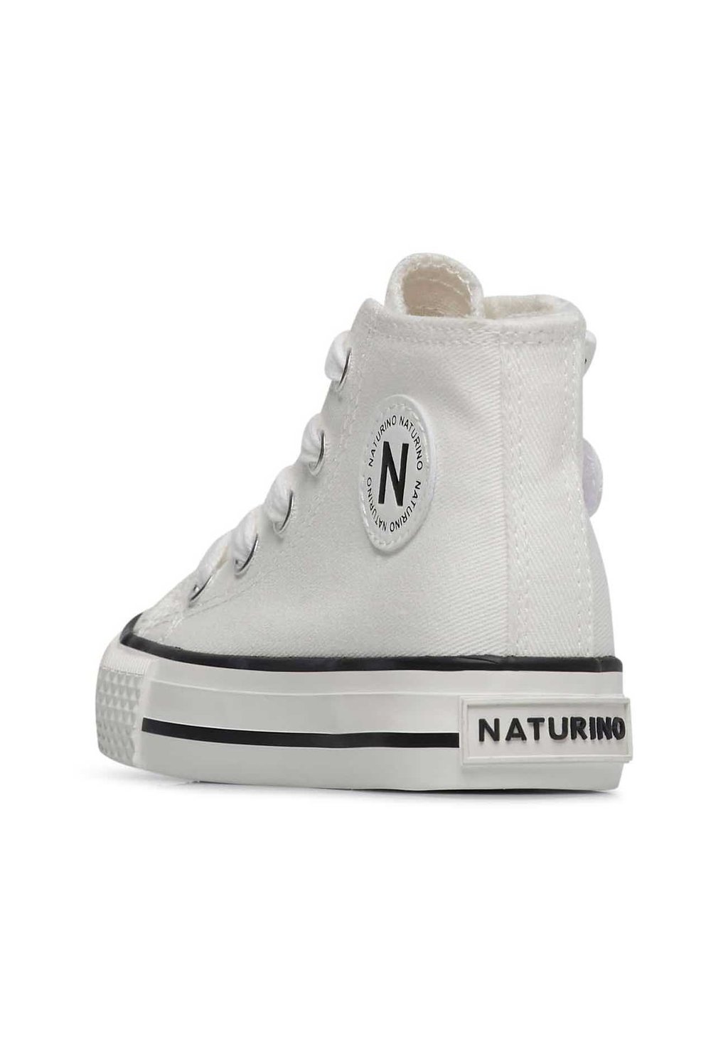 Высокие кроссовки YLFAS SNEAKERS - Baby shoes Naturino, белый — фото 4