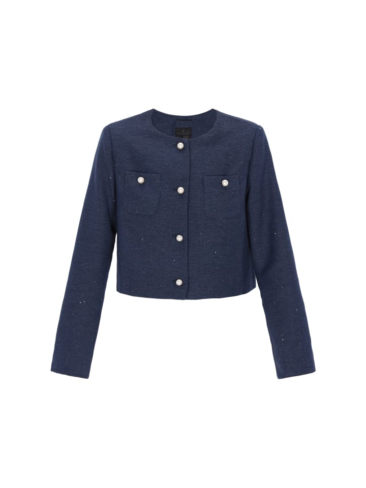 

DreiMaster Женский пиджак темно-синего цвета