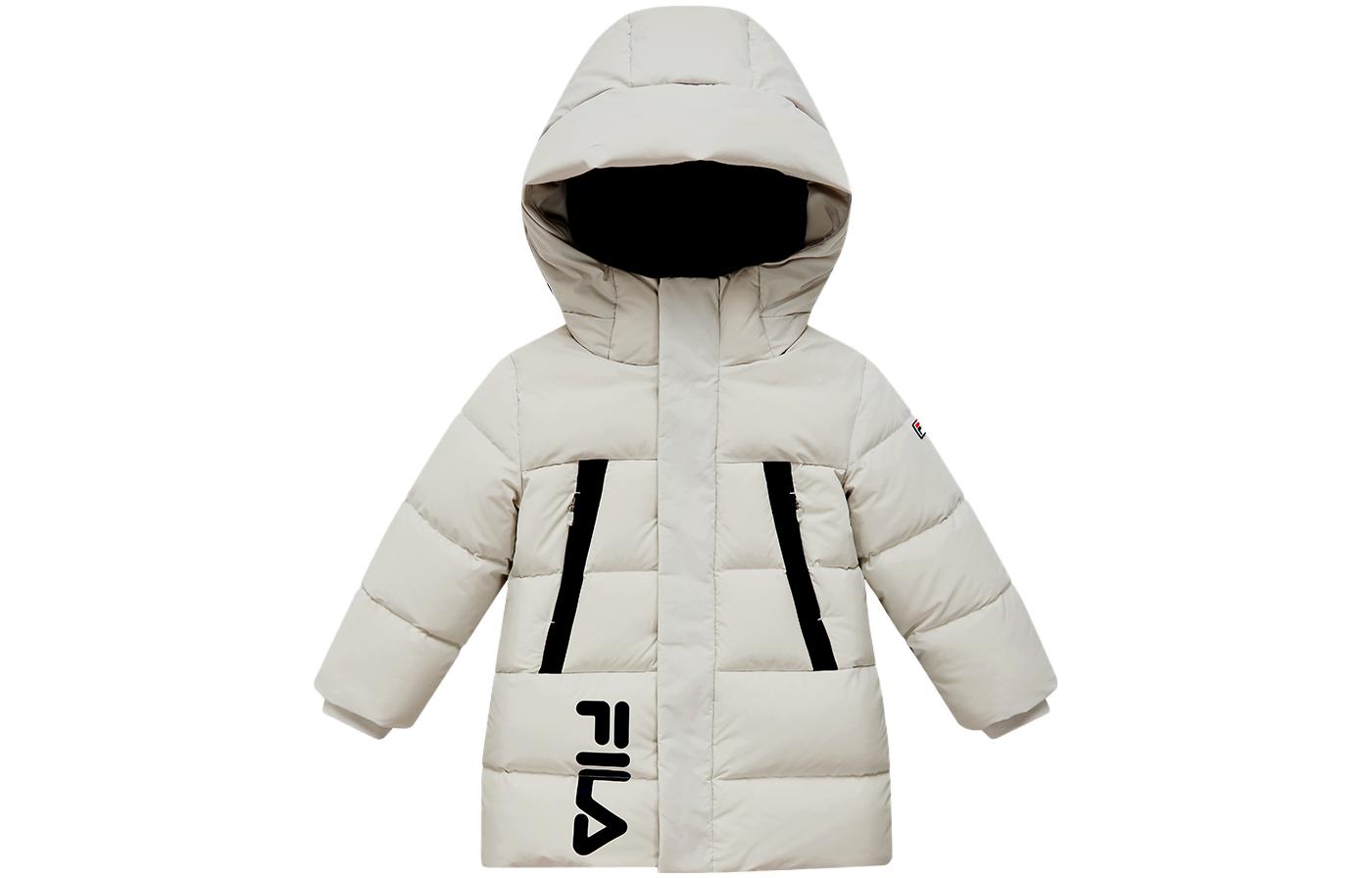 

Детский пуховик FILA, цвет Fog yarn gray