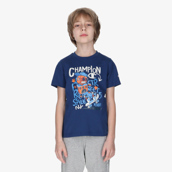 

Футболка с роботом Champion, синий