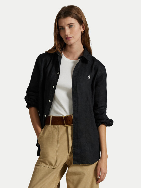 

Рубашка классического кроя 211970730003 Polo Ralph Lauren, черный