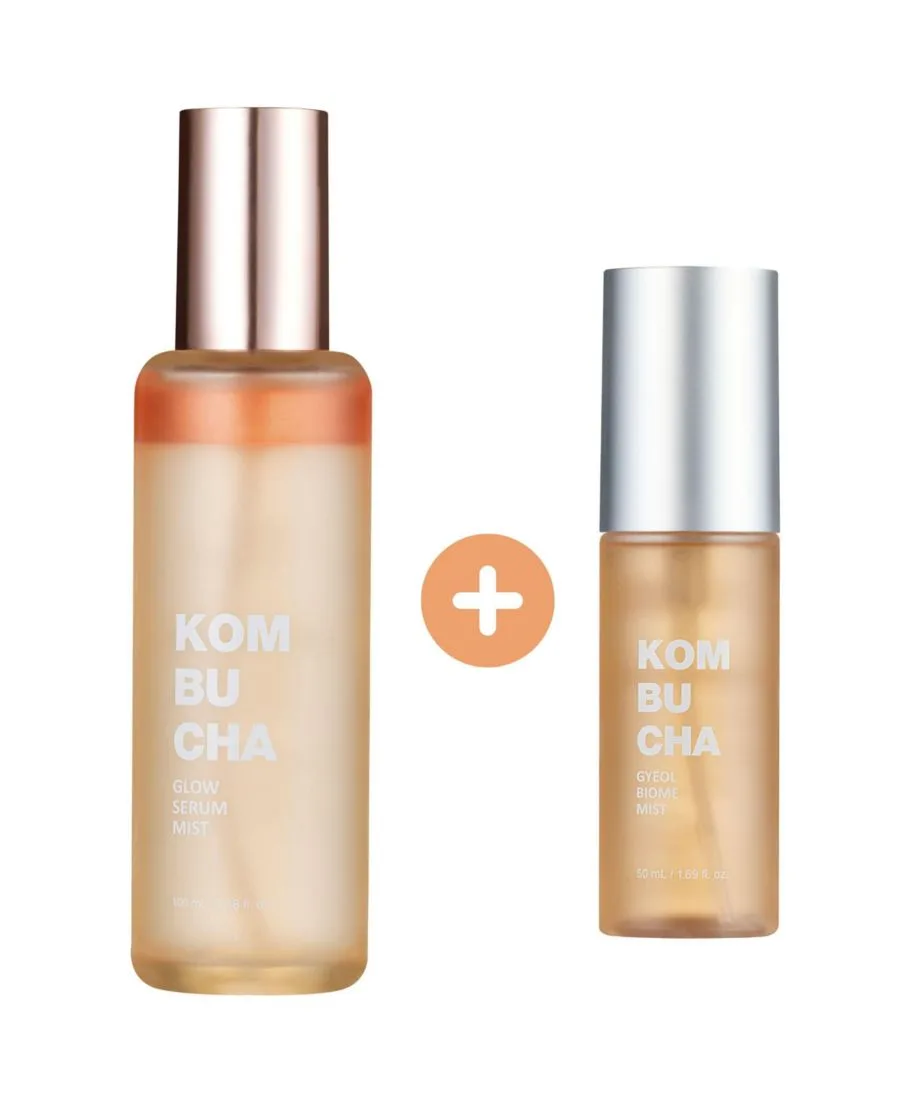 SIIA Cosmetics Набор из 2 спреев для комбучи Kombucha Glow Mist