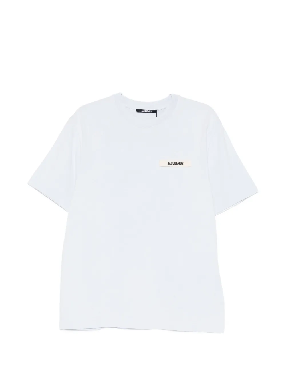 

Футболка с короткими рукавами и логотипом Jacquemus, белый