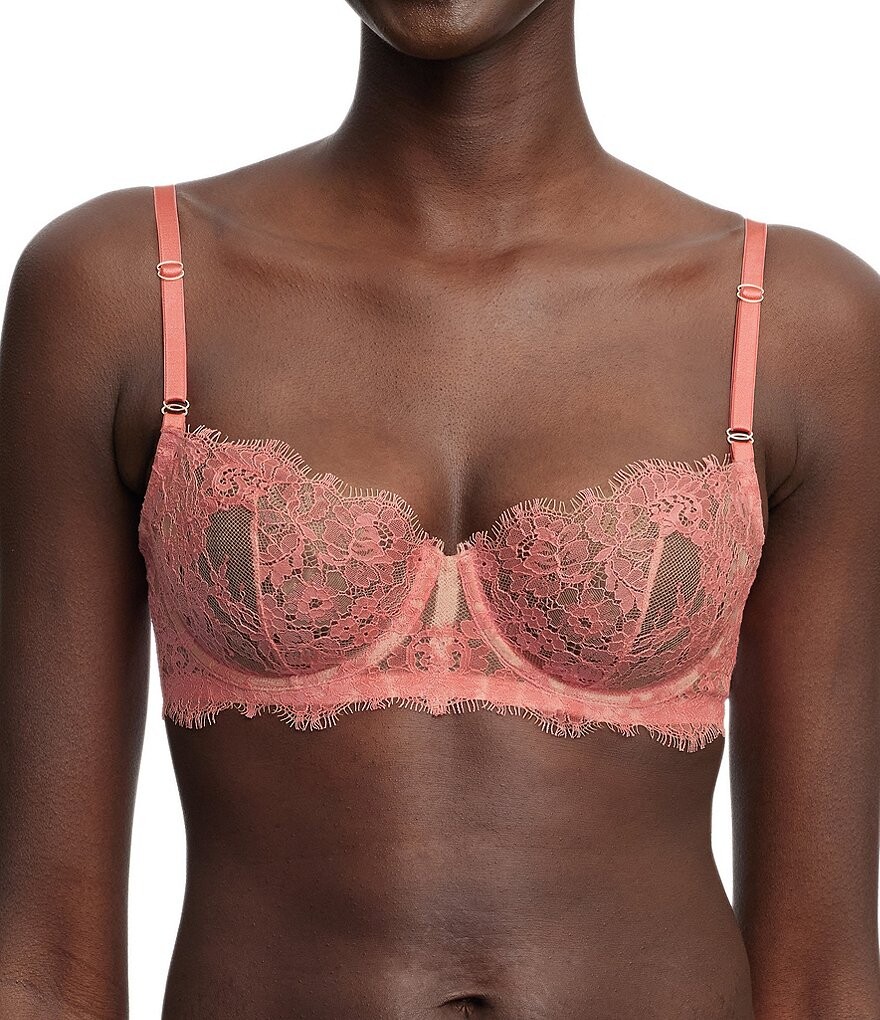 

Синий кружевной бюстгальтер на косточках Skarlett Entice с полным покрытием Skarlett Blue, розовый