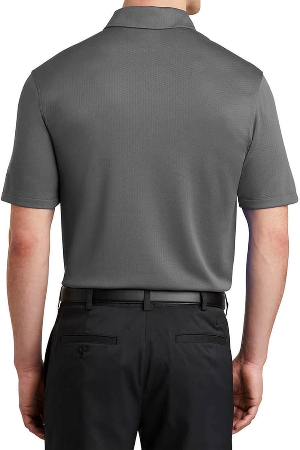 

Поло Nike Dri-FIT Hex Textured. NKAH6266, Dark Grey