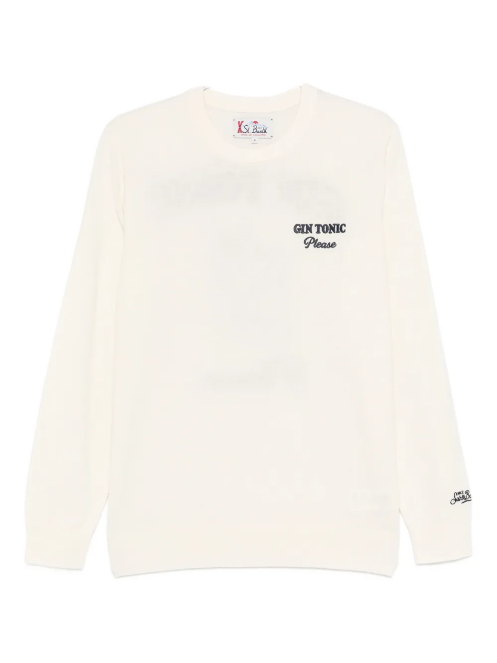 

Джемпер с длинными рукавами Heron Mc2 Saint Barth, белый