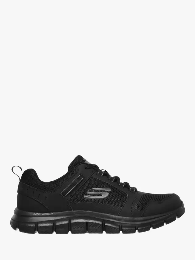 Кроссовки Track Knockhill на шнуровке Skechers, Black