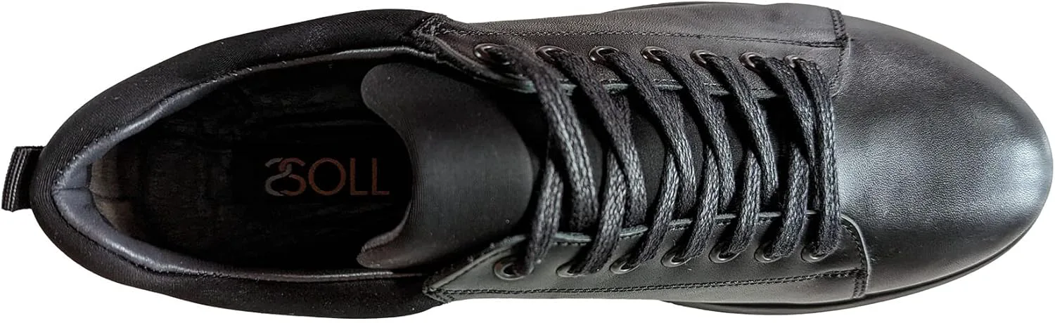 

Мужские мокасины SOLL Porter | 100% натуральная кожа, классические мужские туфли, черный