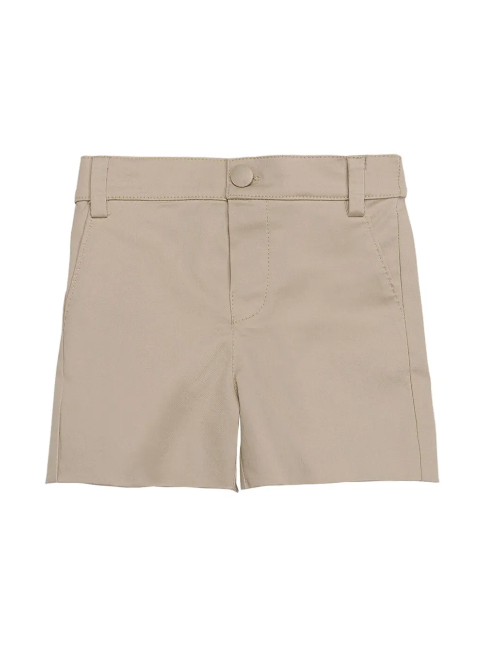 

Габардиновые шорты с вышивкой ETRO KIDS, нейтральный