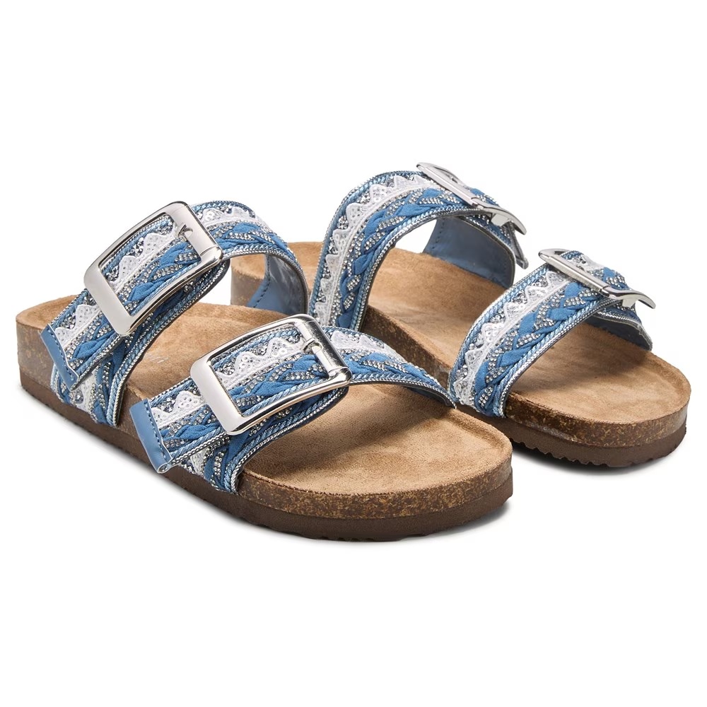 Сандалии на платформе Bambam Madden Girl, denim multi