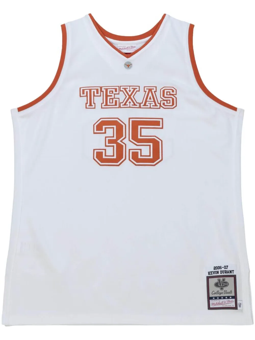 

Топ NCAA Texas Longhorns 2006 Kevin Durant Mitchell & Ness, белый