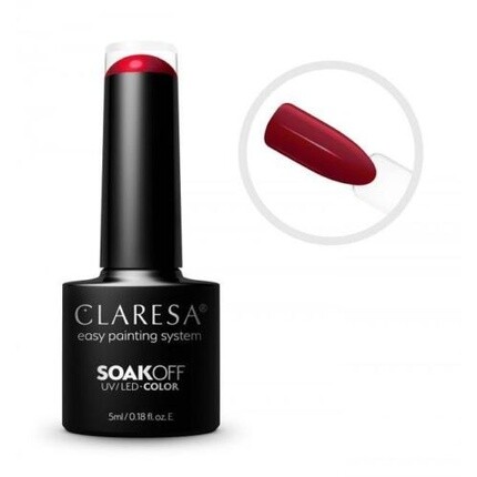 

CLARESA SoakOFF UV/LED гель красный 435 5мл
