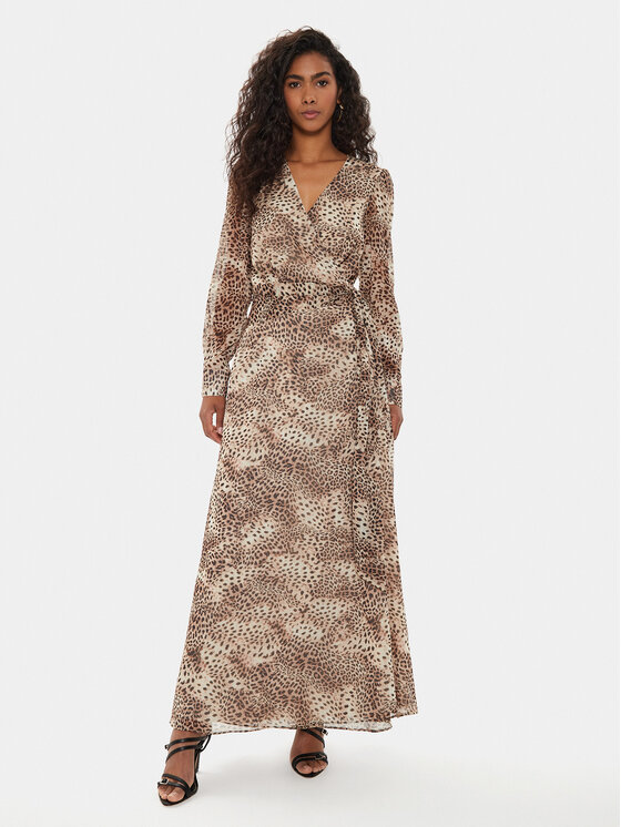 

Повседневное платье regular fit W4YK34 WDW82 Guess, бежевый