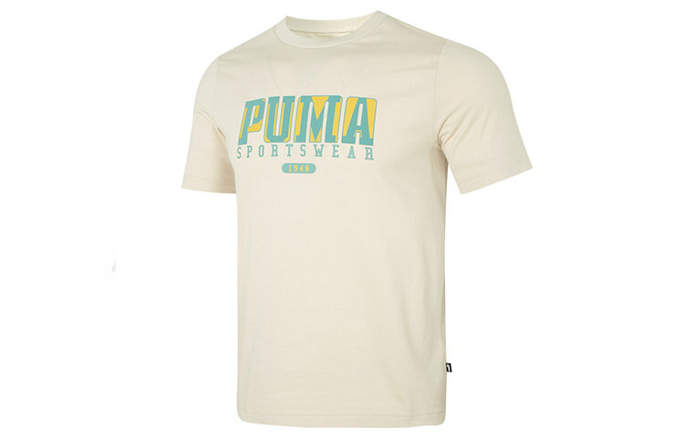 

Футболка мужская овсянка Puma, светло-бежевый