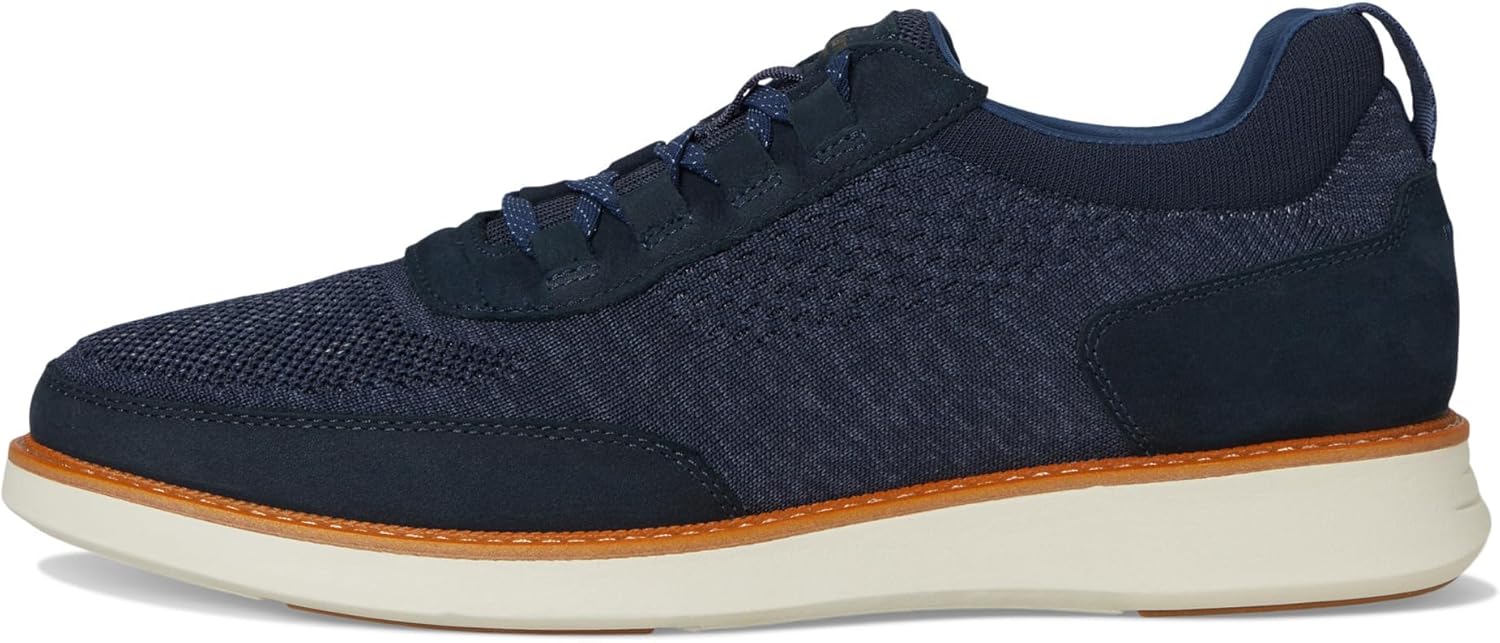Мужские слипоны Florsheim Launch Knit с эластичной шнуровкой, темно-синий — фото 4