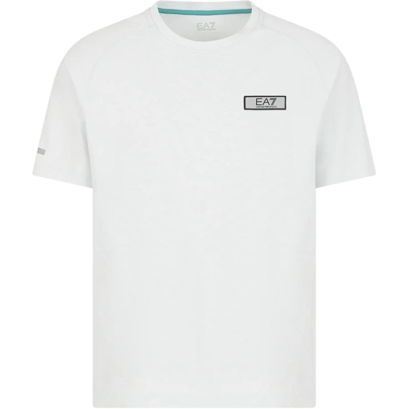 

EMPORIO ARMANI Футболка мужская белая EA7 SS24, Белый, EMPORIO ARMANI Футболка мужская белая EA7 SS24