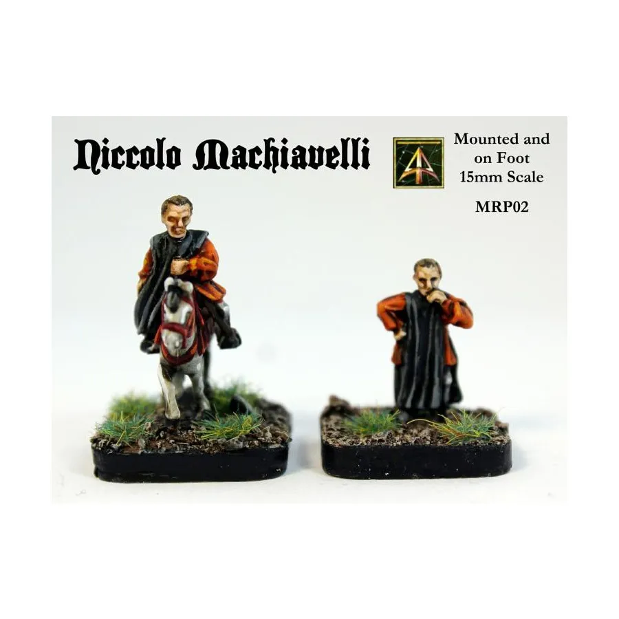 

Никколо Макиавелли - Пешком и верхом, Altuos Historical Miniatures - Late 15th Century (15mm)