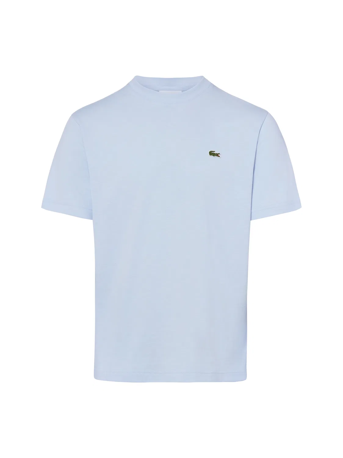 Футболка из хлопка Lacoste, голубой